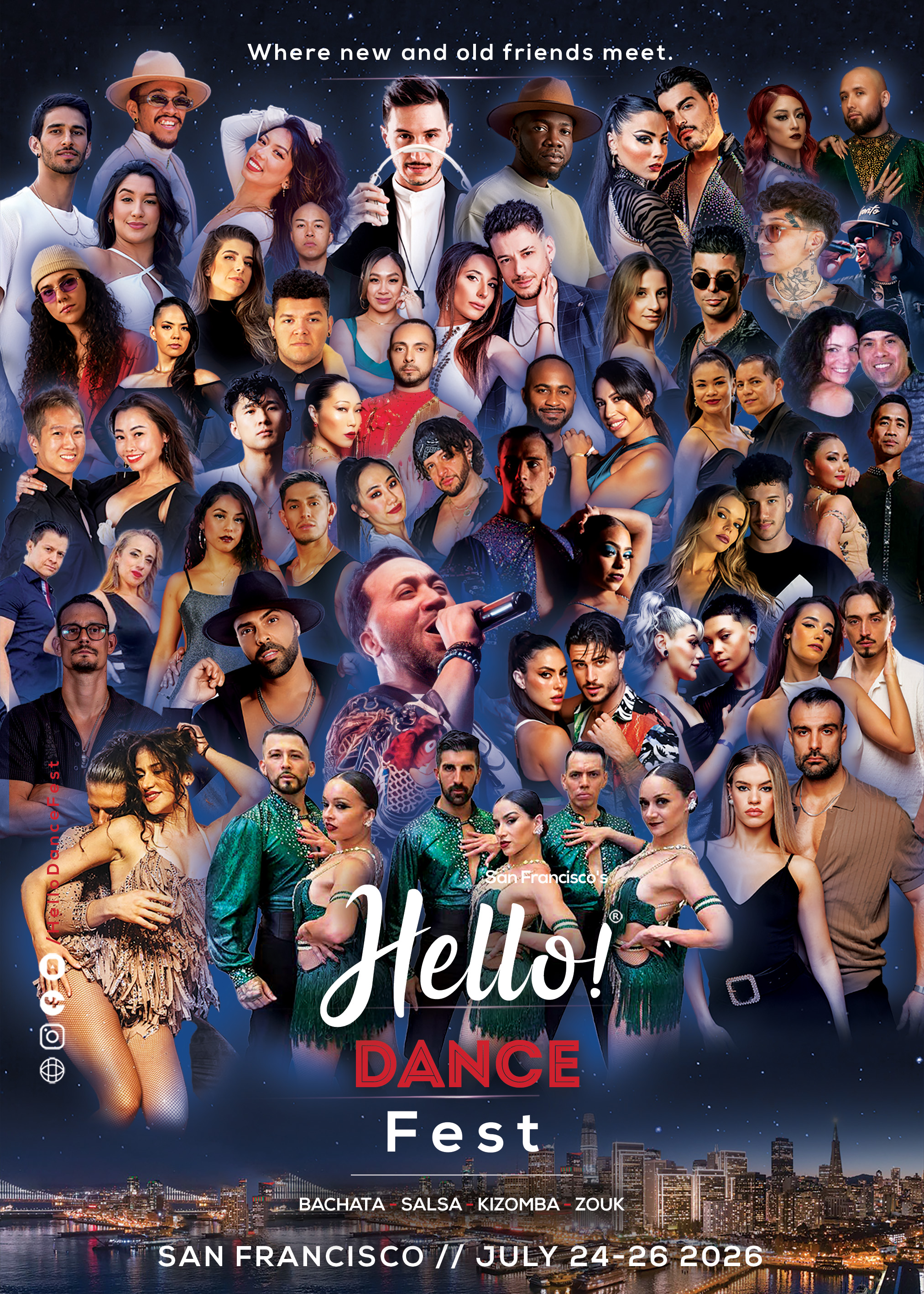 hello dance Fest flyer