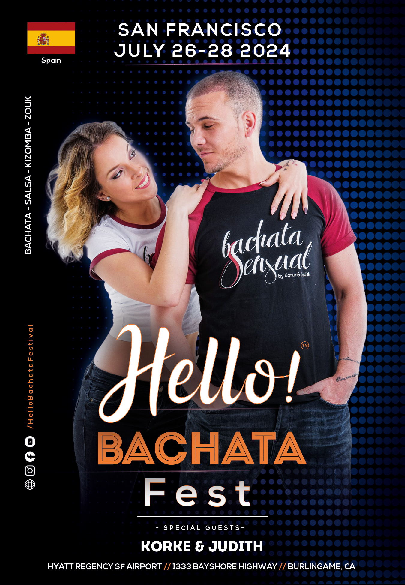 Hello! Bachata Fest - Korke & Judith - Bachata Sensual